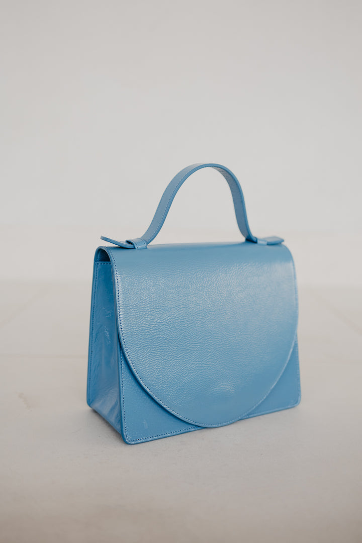 Mini Briefcase | Bleu Ciel Stone