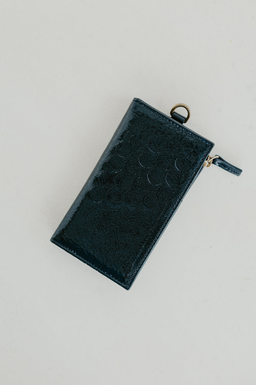 Cardholder Zip Scales | Night Blue Stone