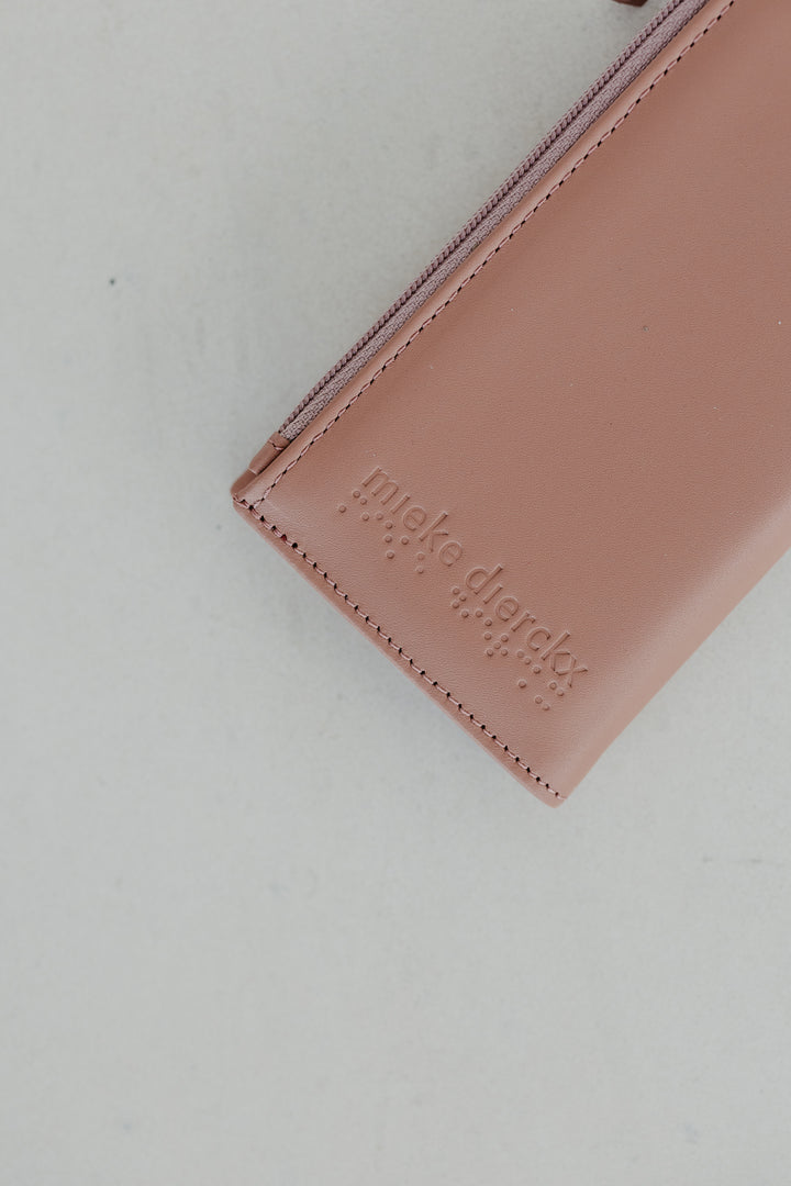 Cardholder Zip Scales | Rose