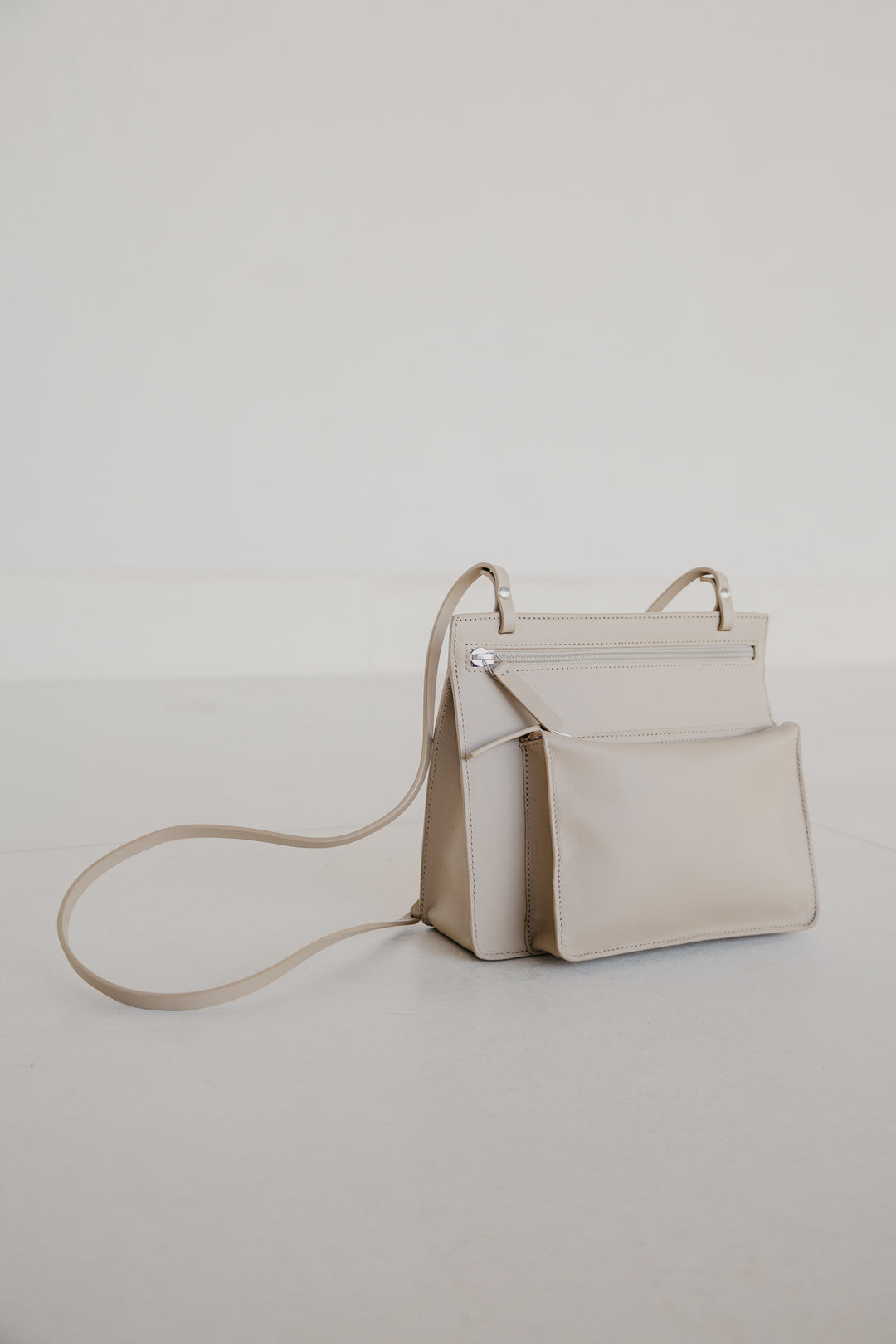 Dubbele buidel Beige