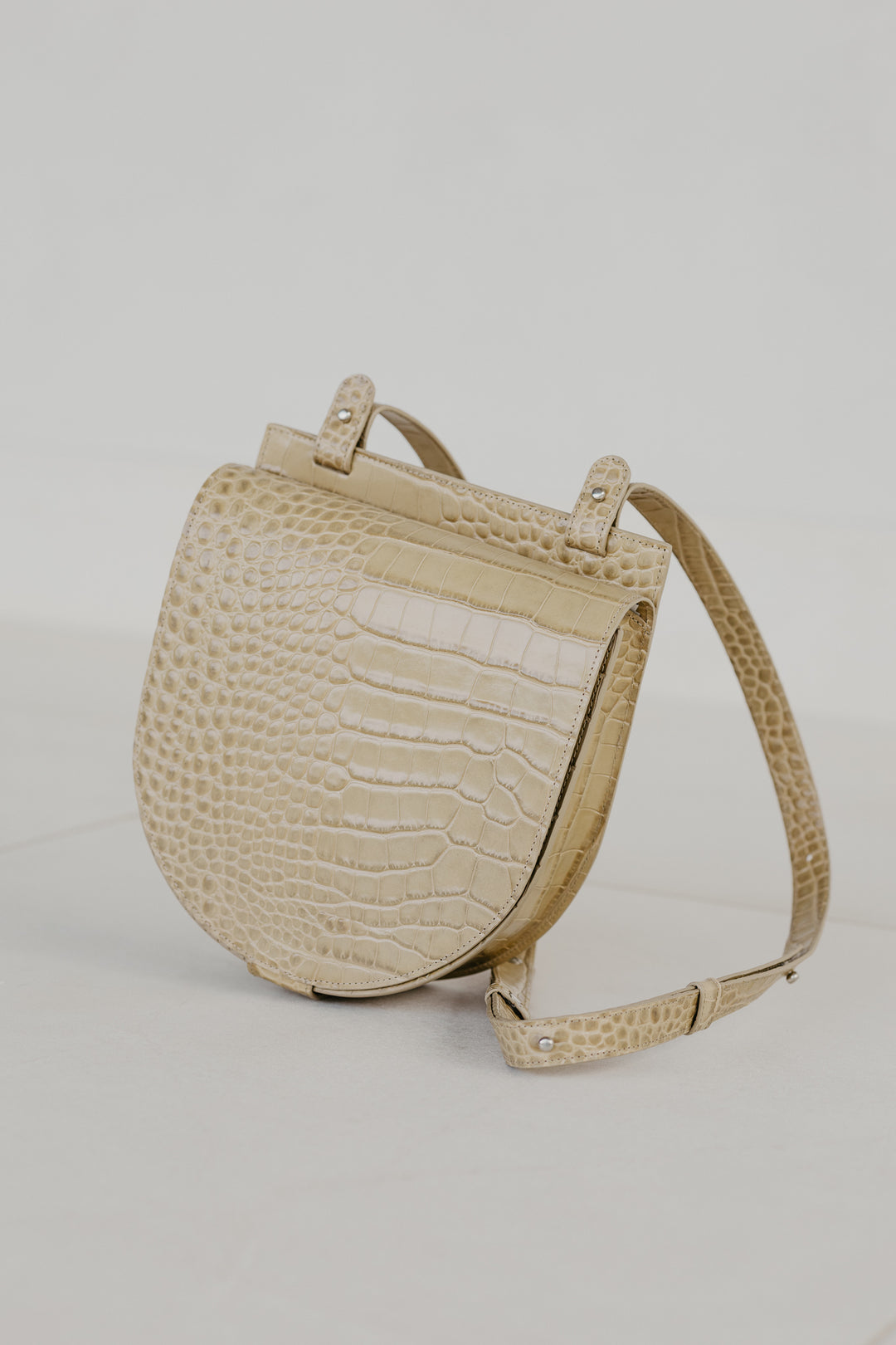 Single Saddle | Noisette Croco