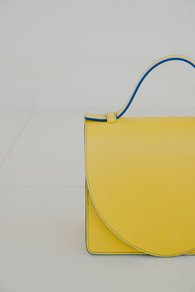 Westel Bag | Mini Briefcase Yellow