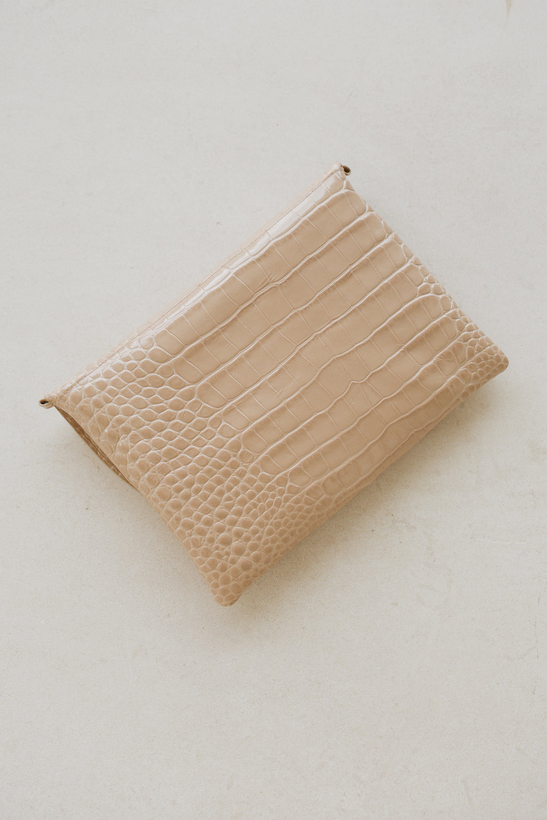 Bruidscollectie Medium Enveloppe Blush Croco