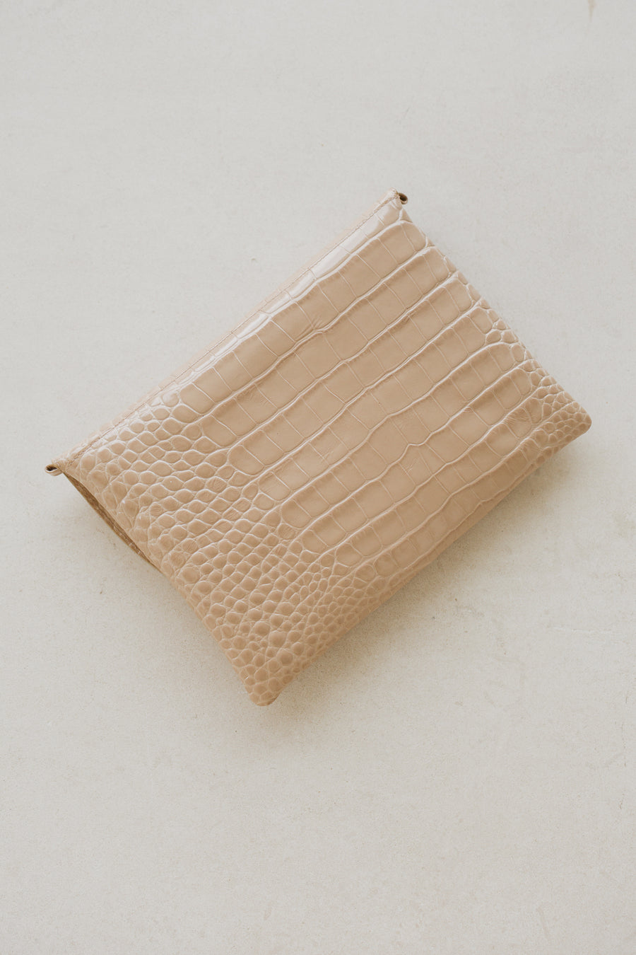 Bruidscollectie Medium Enveloppe Blush Croco