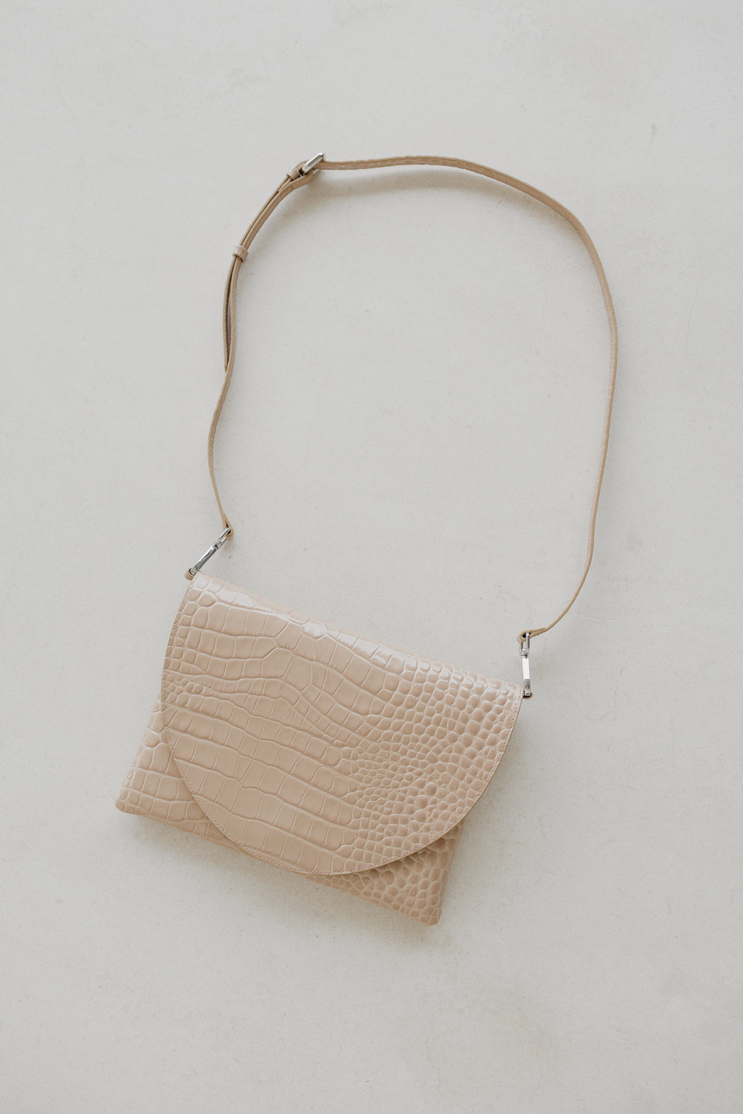 Bruidscollectie Medium Enveloppe Blush Croco