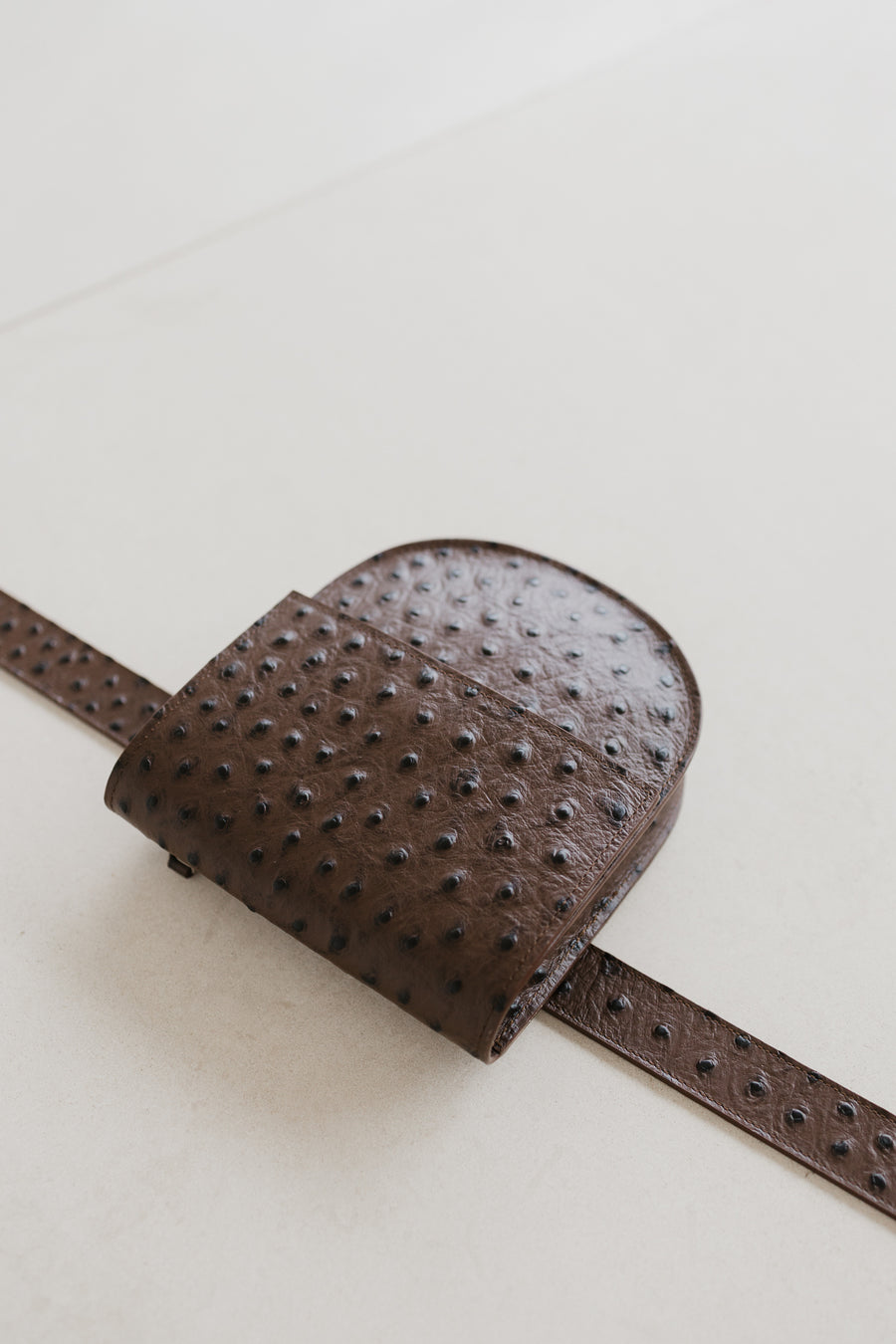 Belt Bag: Belt XL Etna Struzzo + Half Moon Etna Struzzo