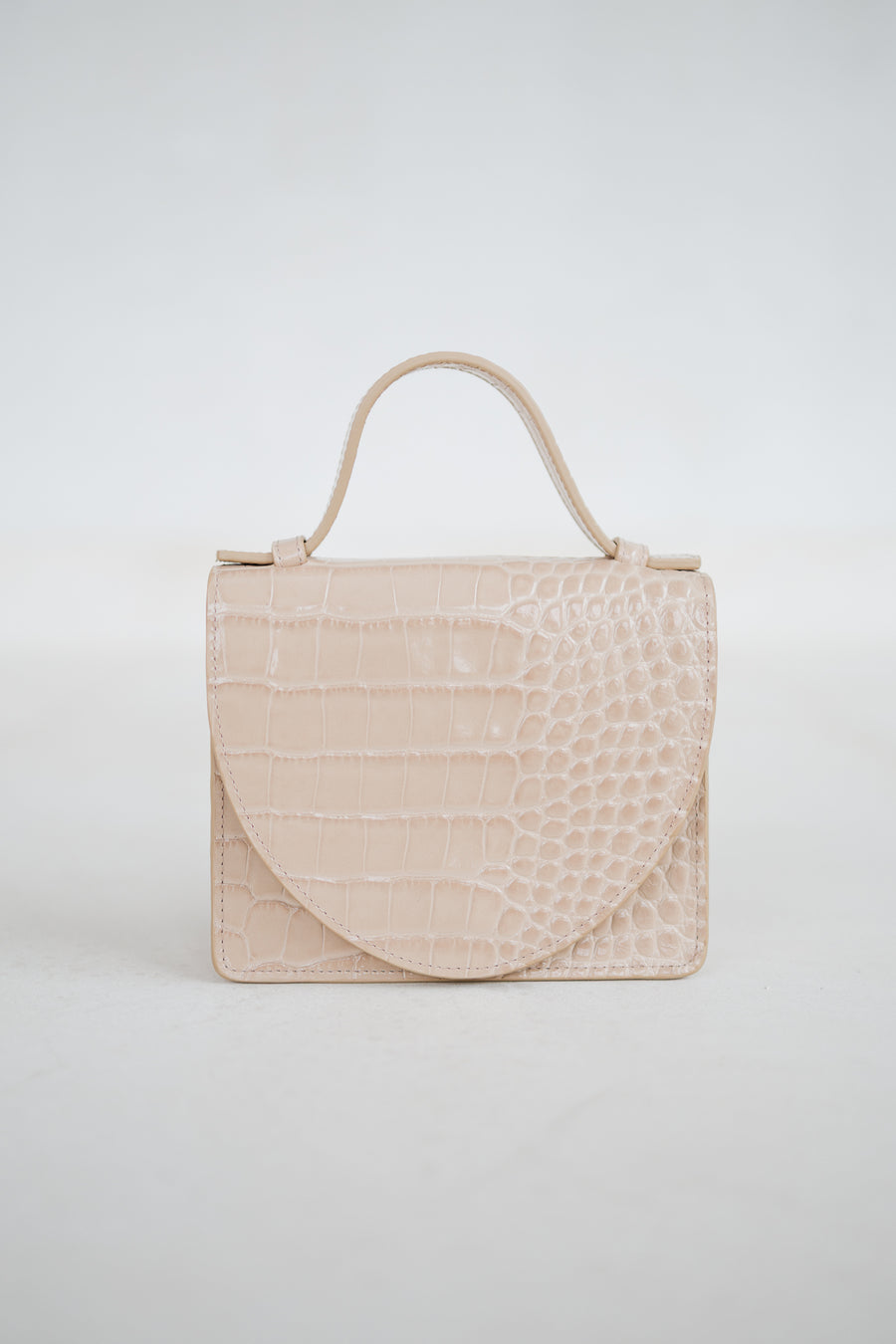Bruidscollectie | Micro aktetas Blush Croco