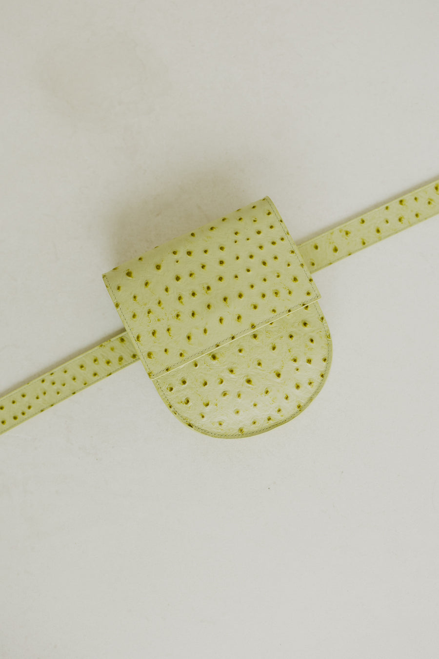 Belt Bag: The Belt XL Trapani Struzzo + Half Moon Trapani Struzzo