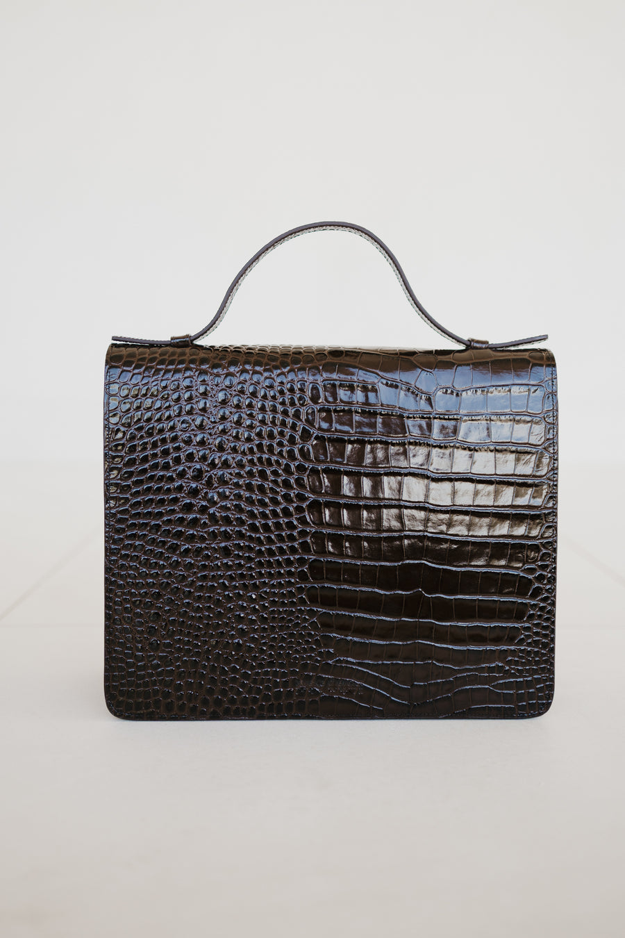 Midi Briefcase 2.0 | Siena Croco