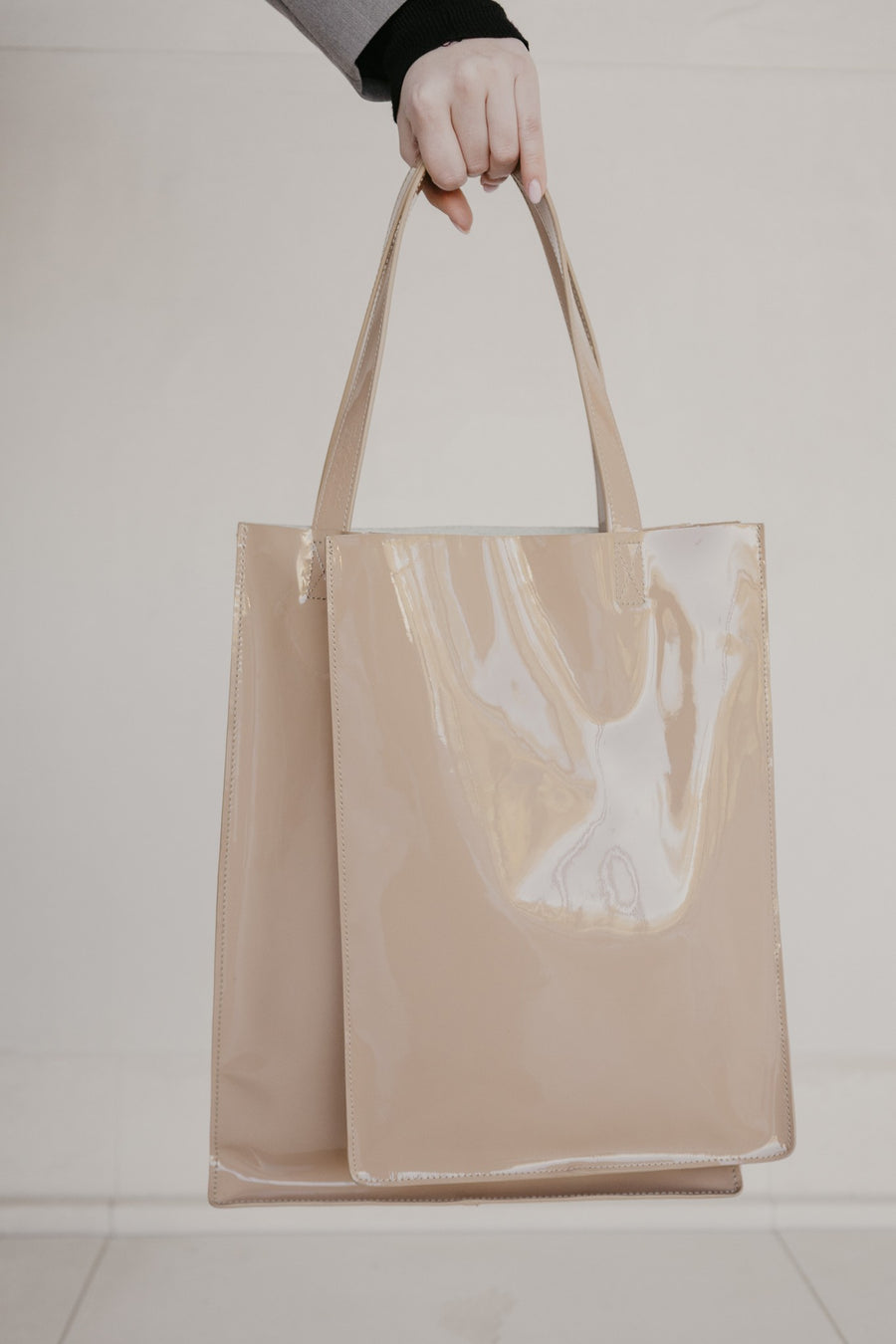 Dubbele Shopper | Naakt Laqué