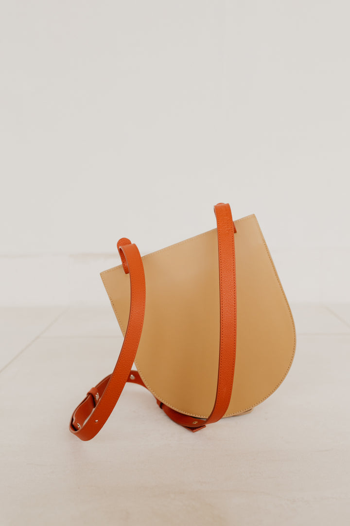 Single Saddle Combi Beige Roest