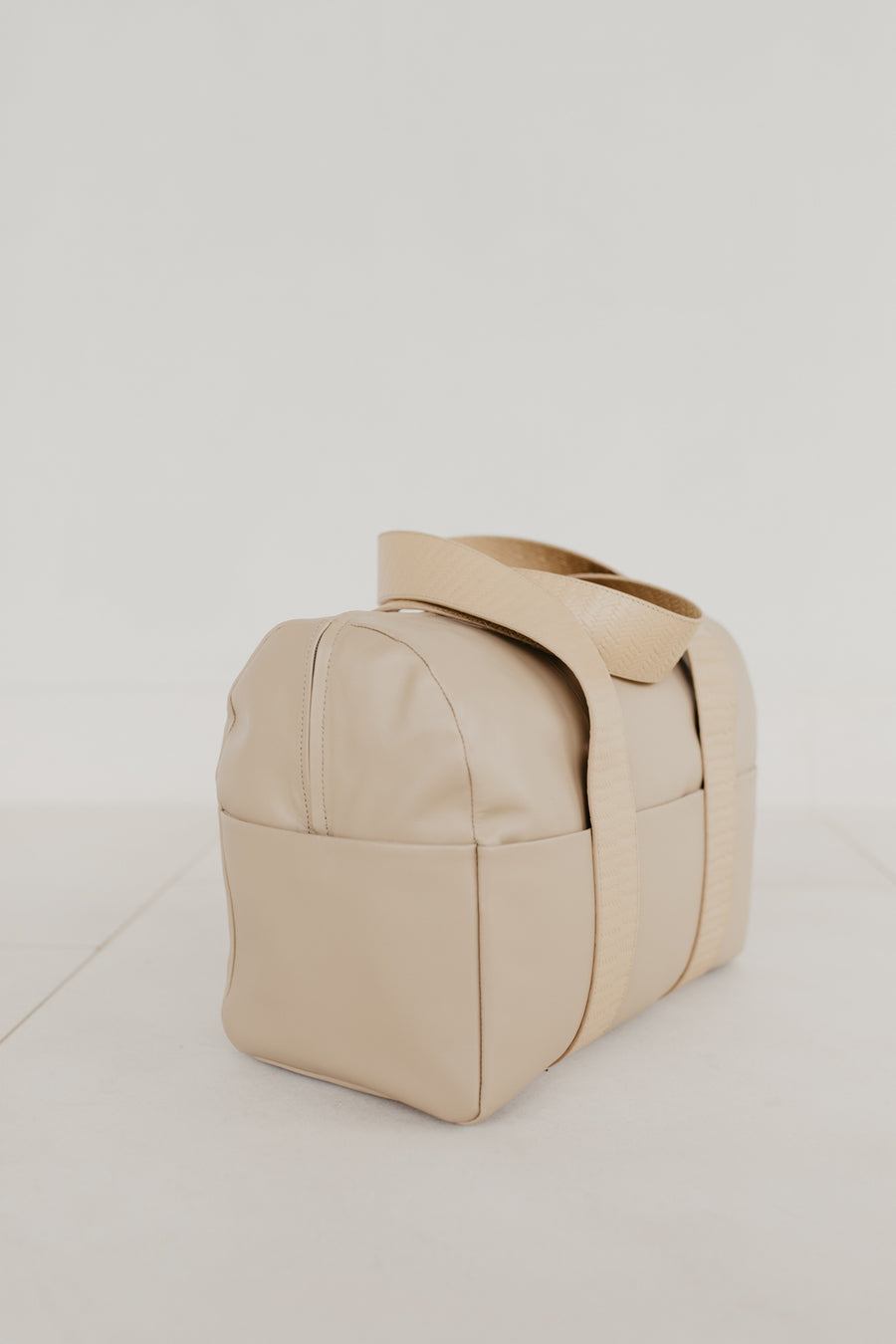 Bowlingtas XL | Beige / Geweven