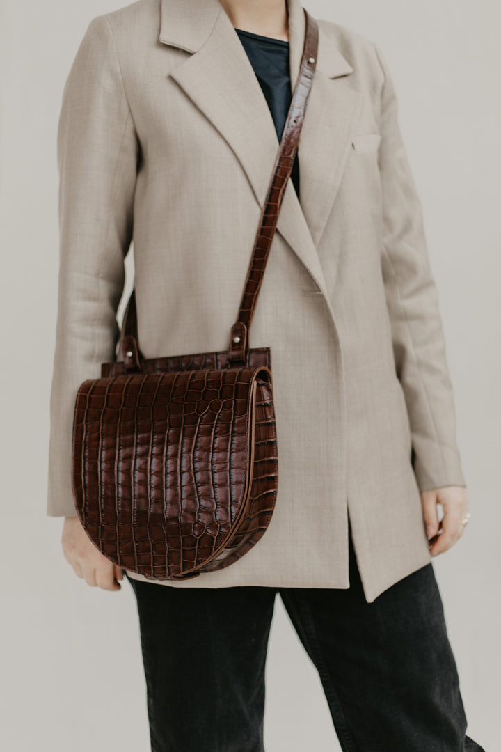 Enkel zadel | Chocolat Croco