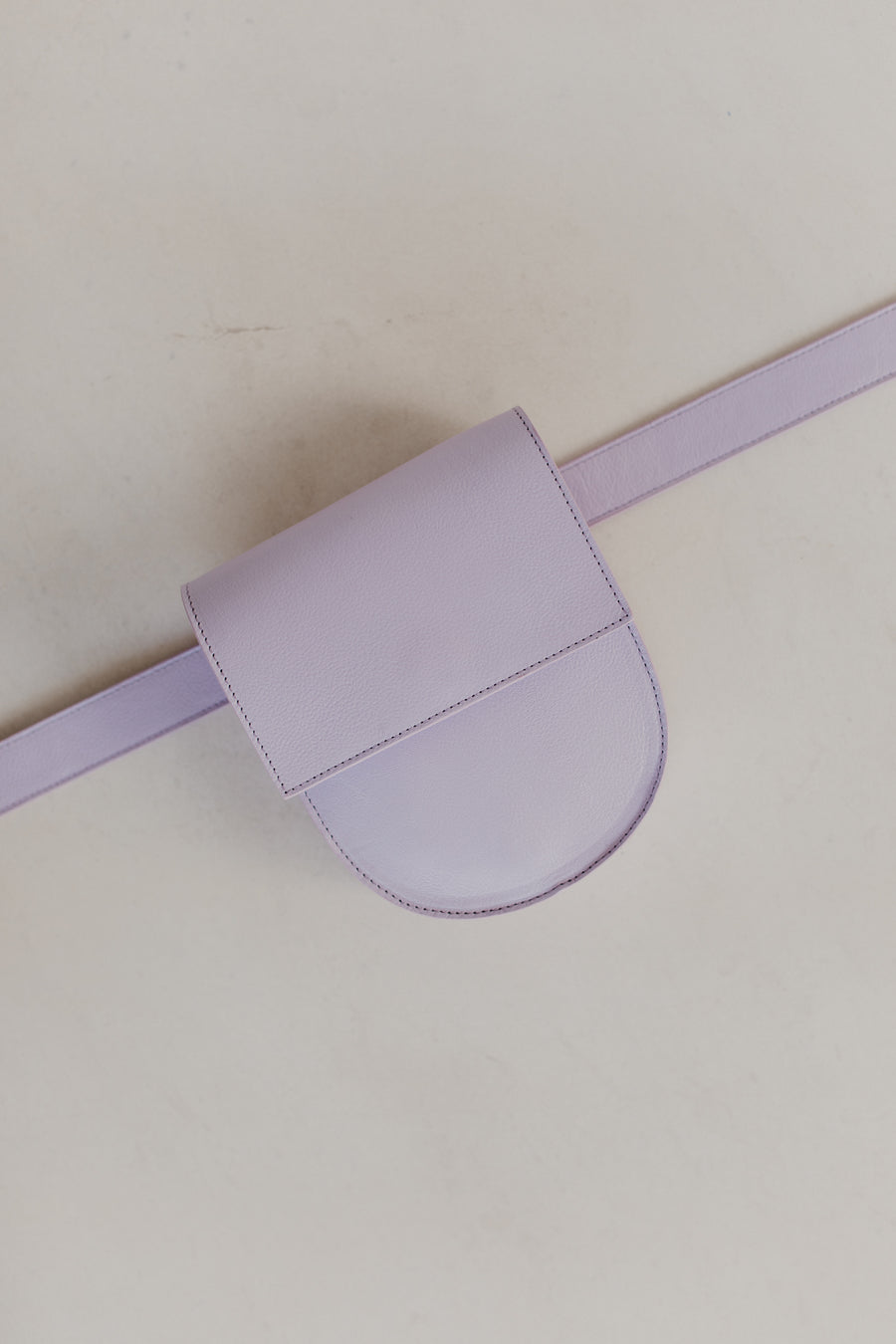 Riemtas: Riem XL Lila Shimmer + Halve maan Lila Shimmer
