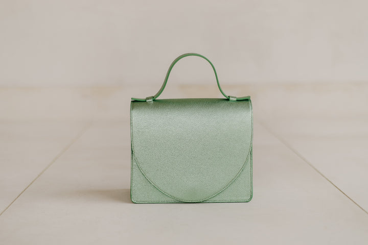 Mini aktetas | Groen Glans