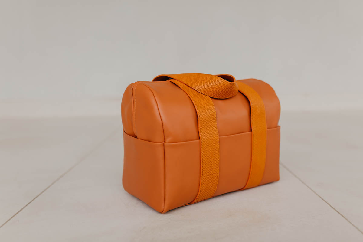 Bowling Bag XL | Orange / Snake