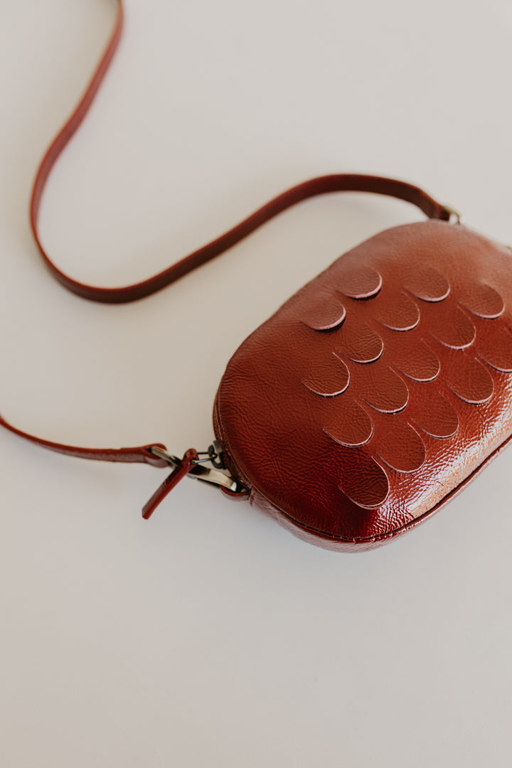 Oval Mini Bag | Ruby