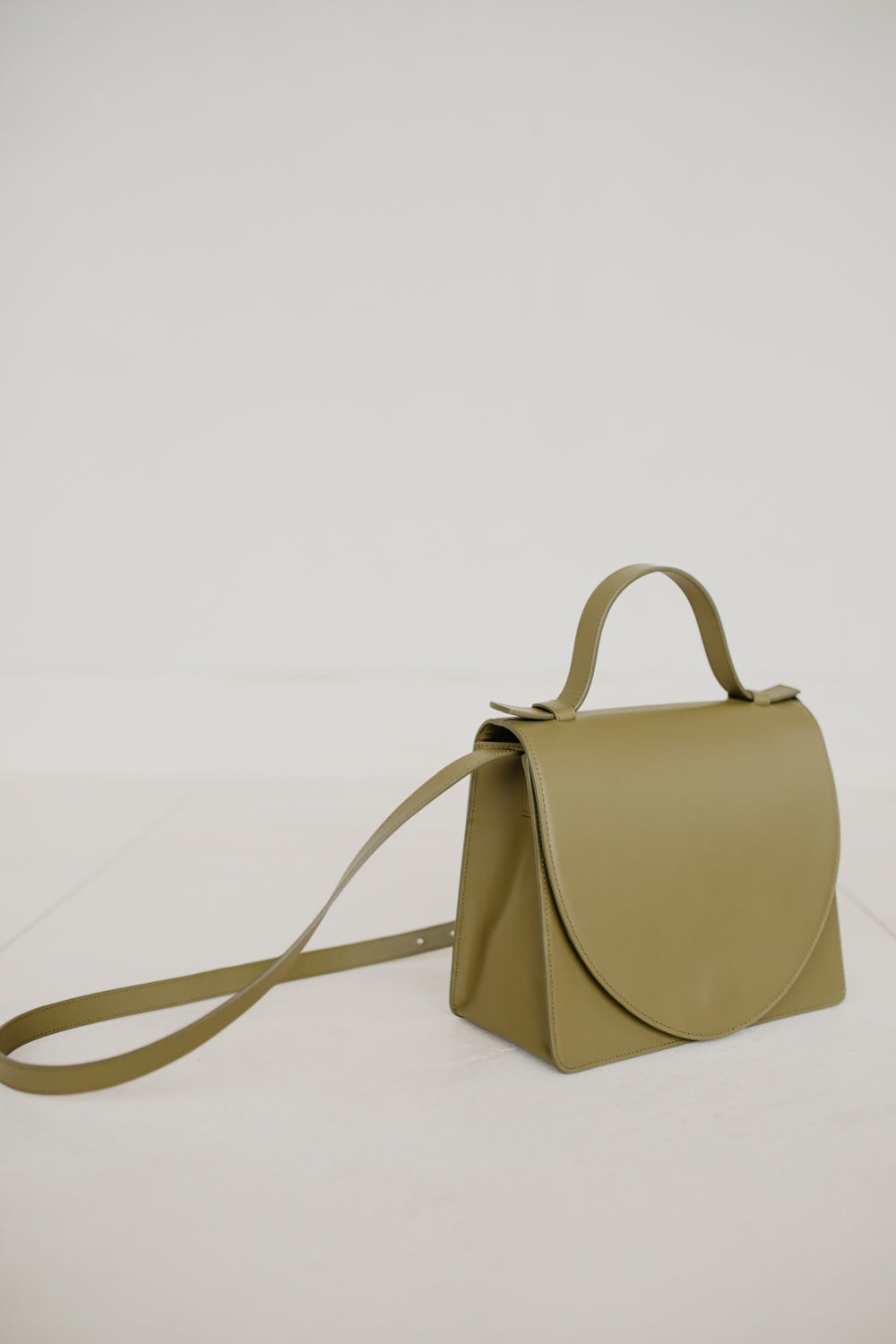 Mini Briefcase | Khaki Pure