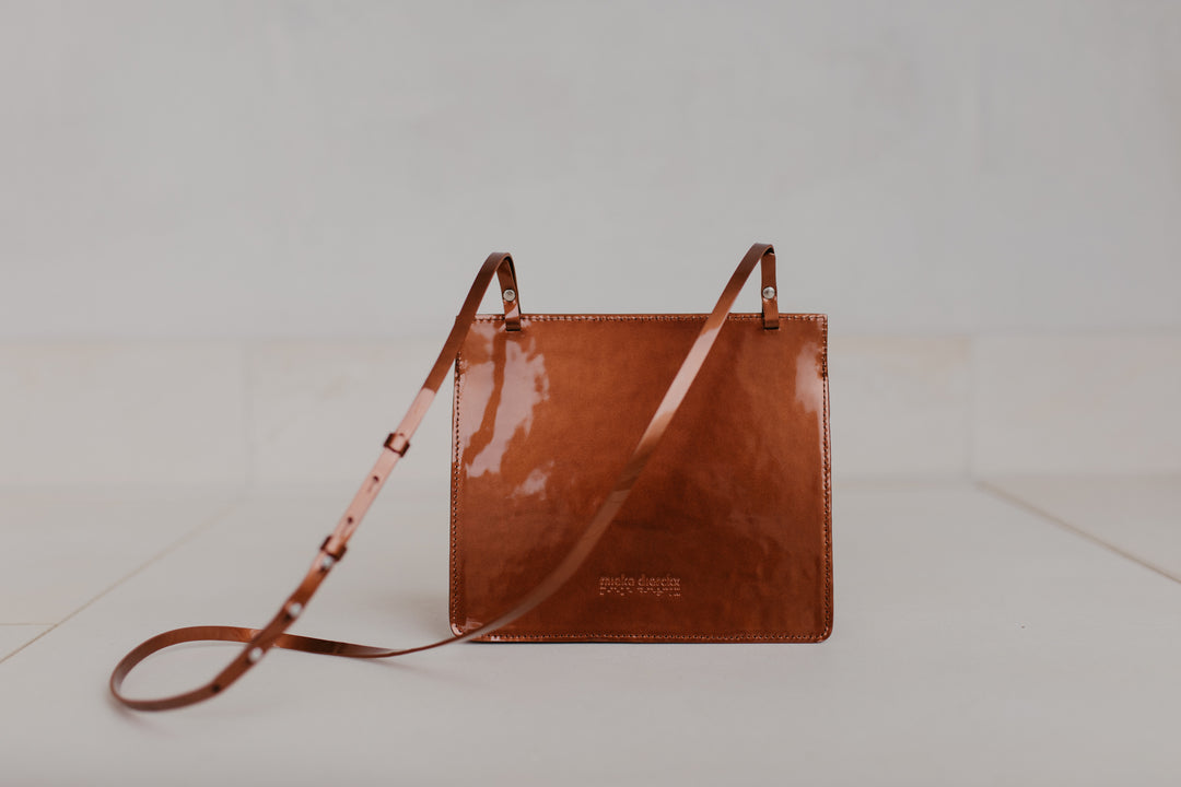 Double Pouch | Copper Laqué