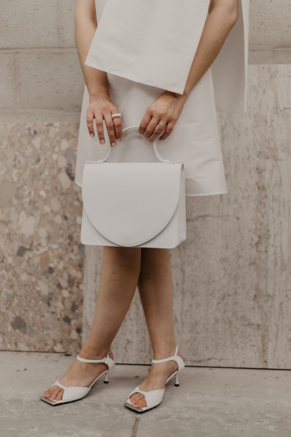 Bridal Collection | Mini Briefcase Very White