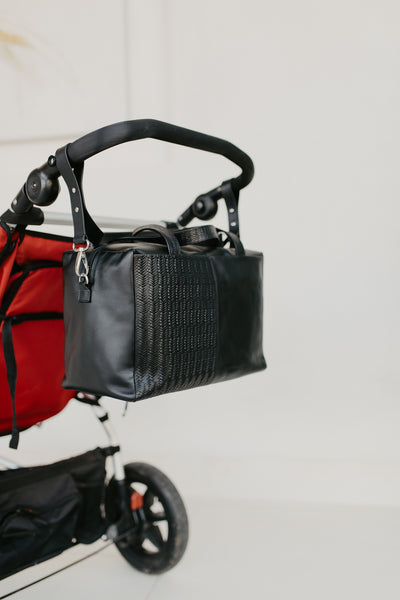 The Mommy Bag | Black Woven