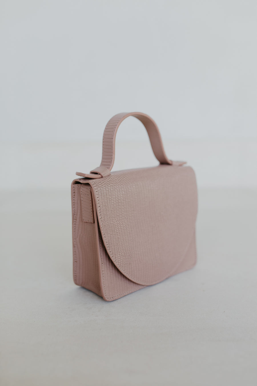 Micro Briefcase | Nude Snake