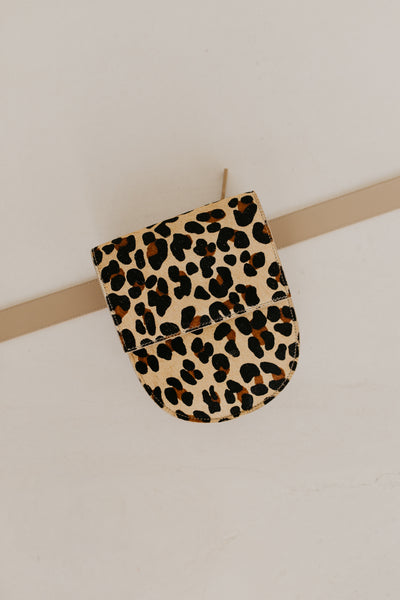 Belt Bag: Belt XL Beige + Half Moon Leopard