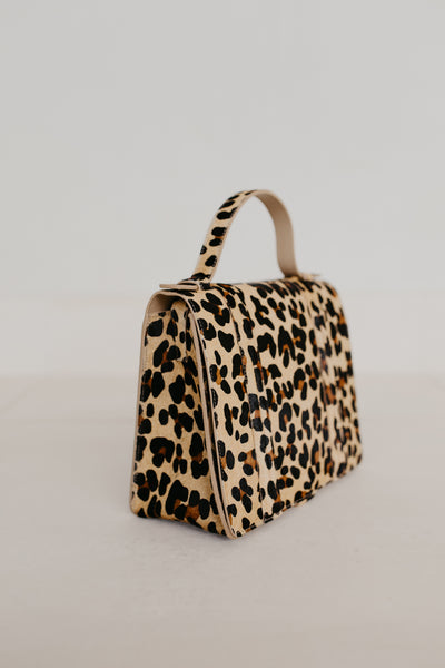 Mini Briefcase Doublé | Leopard