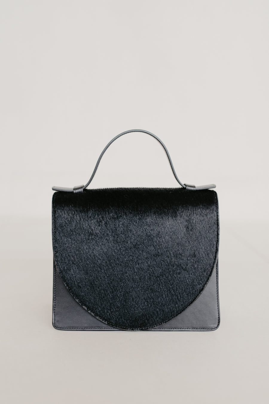 Mini Briefcase | Fur Black