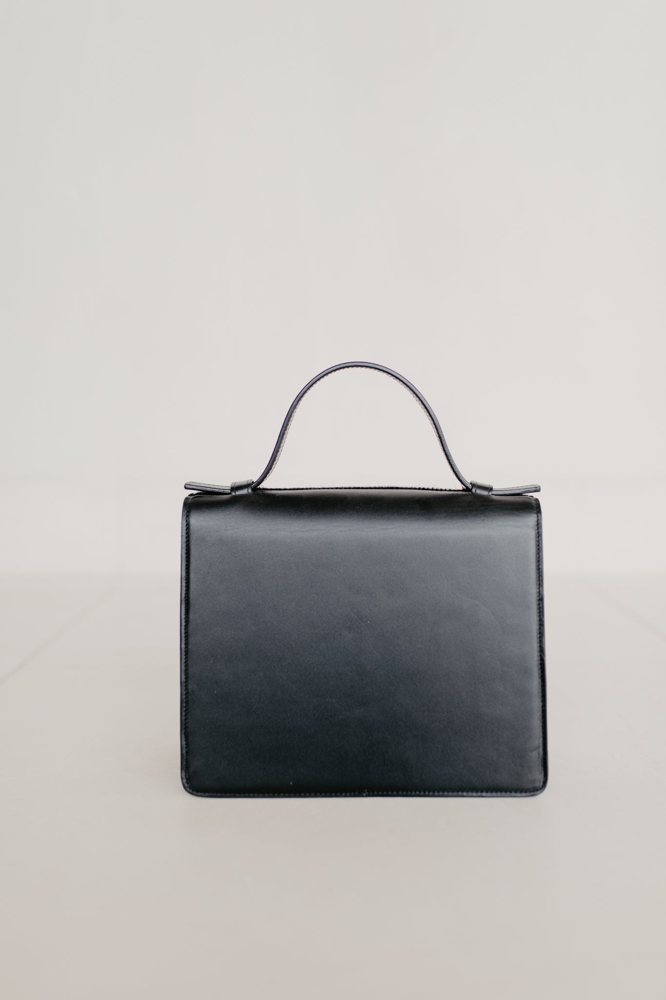 Mini Briefcase | Fur Black