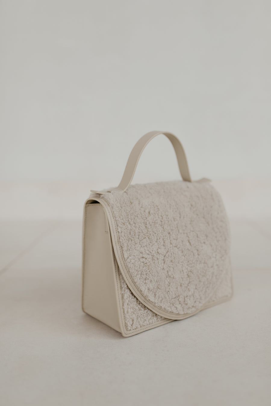 Mini Briefcase | Teddy Sand