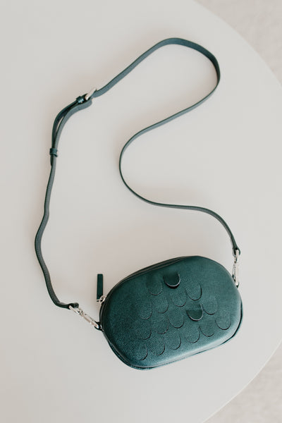 Oval Mini Bag | Forest Shimmer
