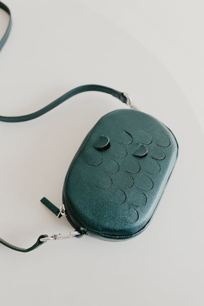 Oval Mini Bag | Forest Shimmer