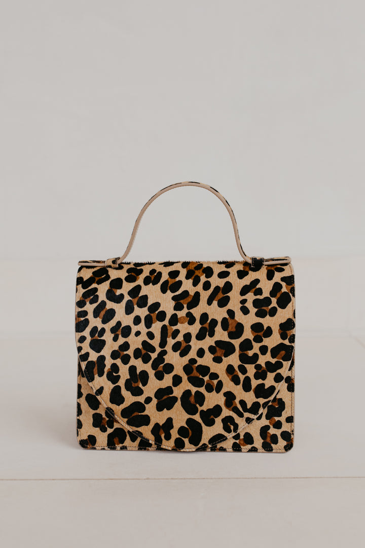 Mini Briefcase | Leopard