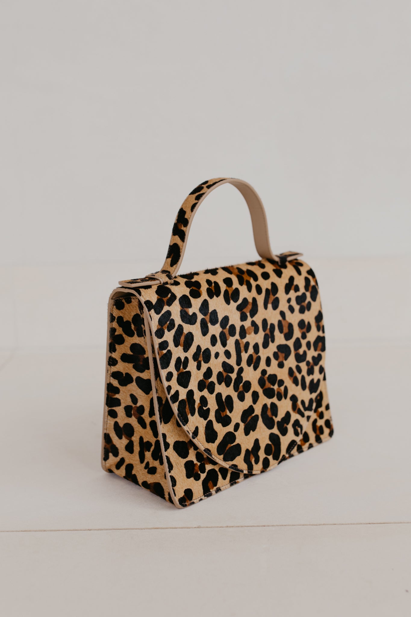 Mini Briefcase | Leopard