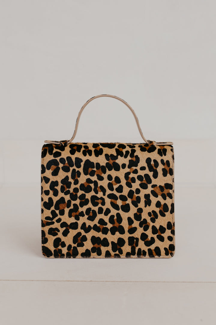 Mini Briefcase | Leopard