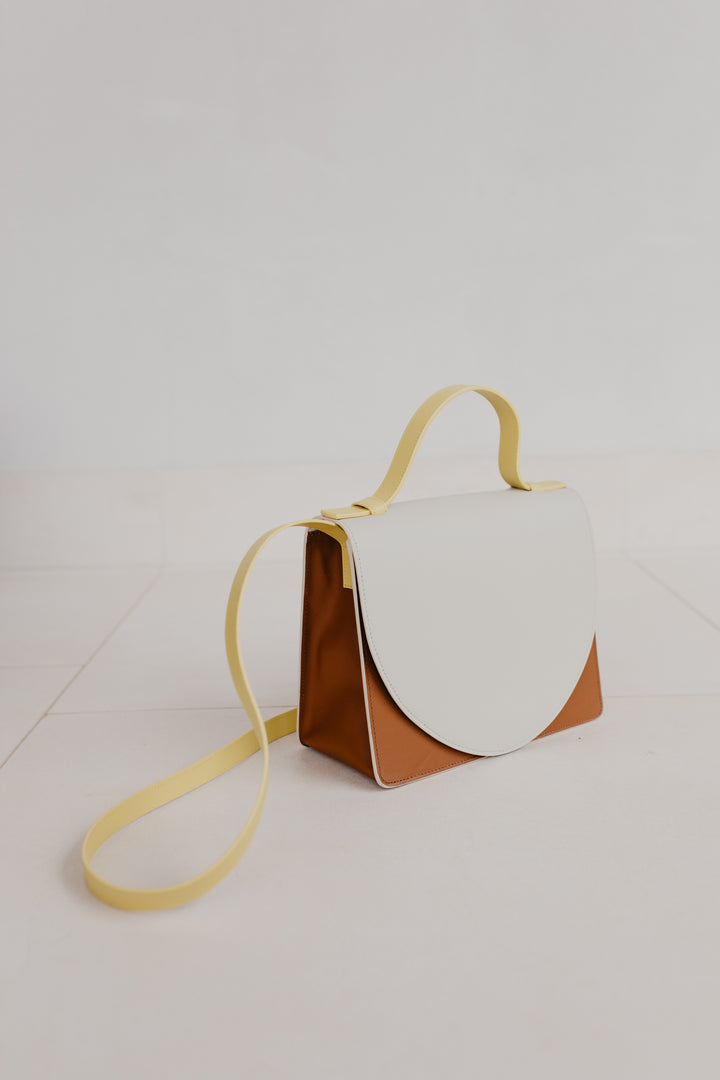 Mini Briefcase | Tricolor Limon