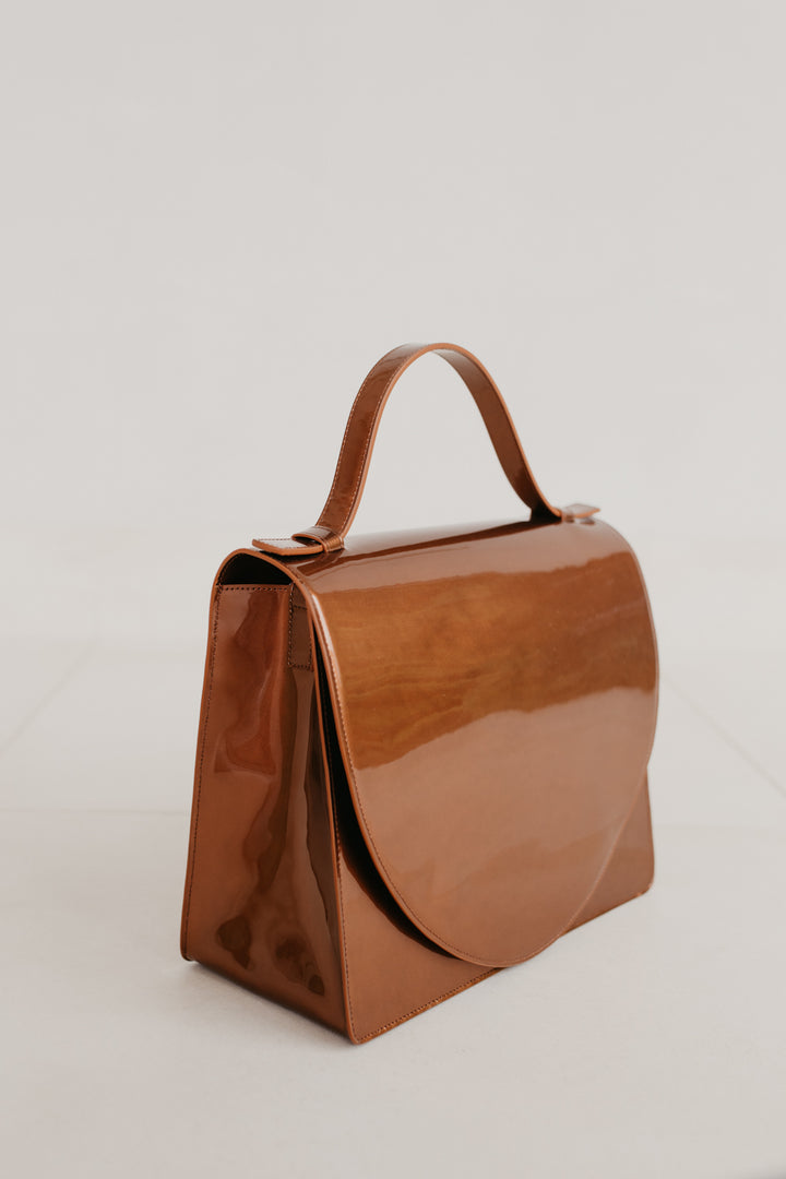 Midi Briefcase 1.0 | Copper Laqué