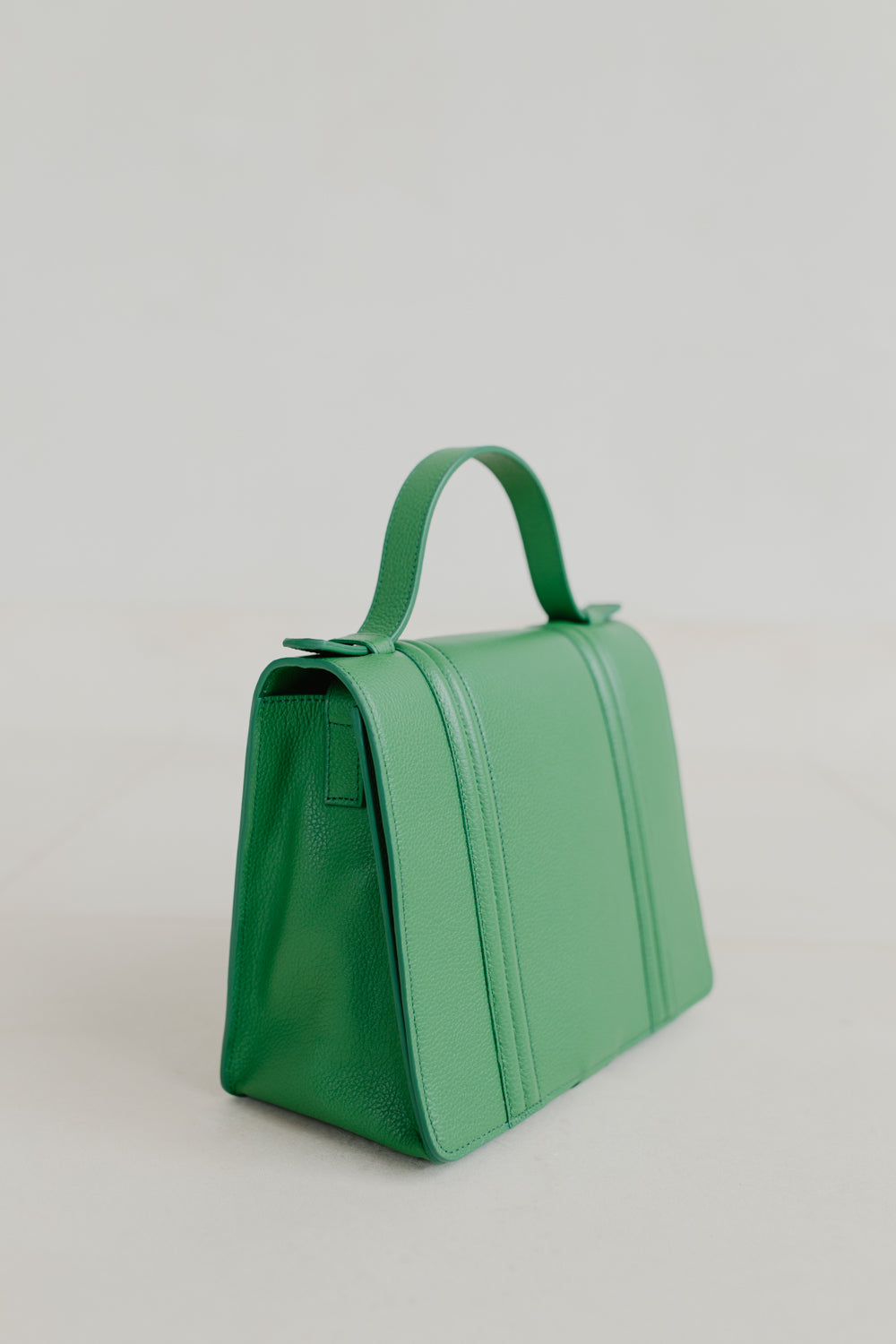 Mini Briefcase Doublé | Grass Structured