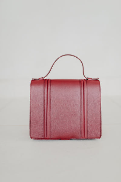 Mini Briefcase Doublé | Ruby Glow
