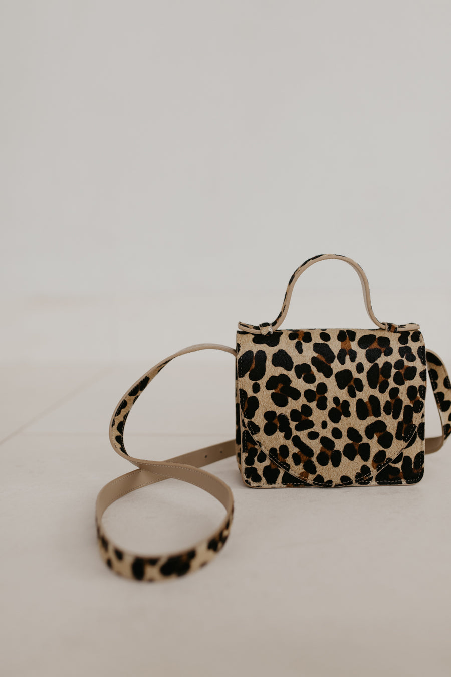 Micro Briefcase | Leopard