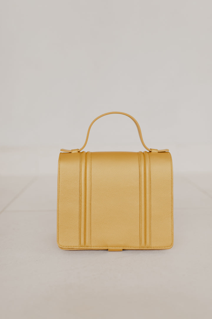 Mini Briefcase Doublé | Safran Glow