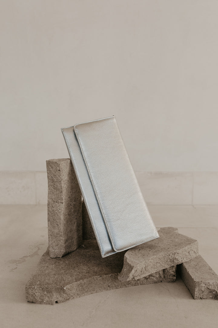 Bridal Collection | Folded Clutch Silver