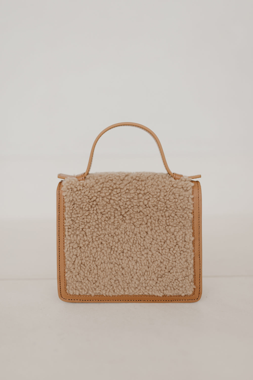 Micro Briefcase | Teddy Cognac