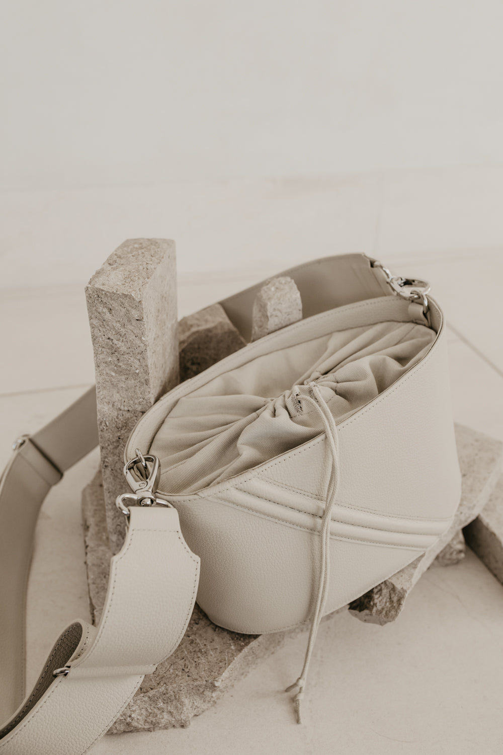 Bridal Collection | Boat Bag White Structured