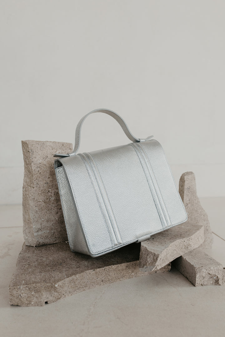 Bridal Collection | Mini Briefcase Doublé Silver