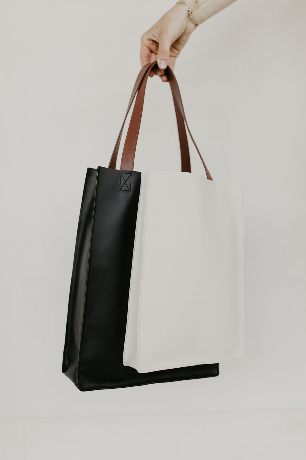 Double Shopper | Tricolor