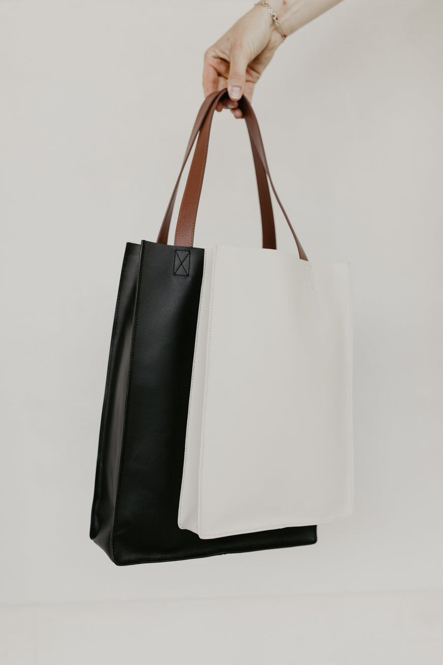 Double Shopper | Tricolor