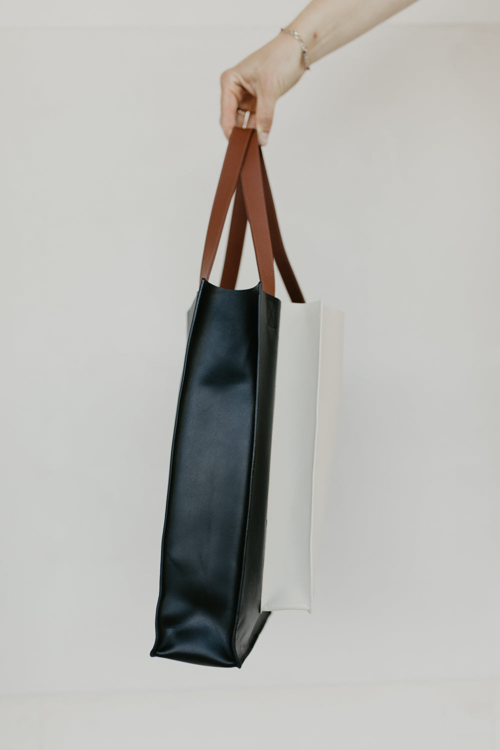 Double Shopper | Tricolor