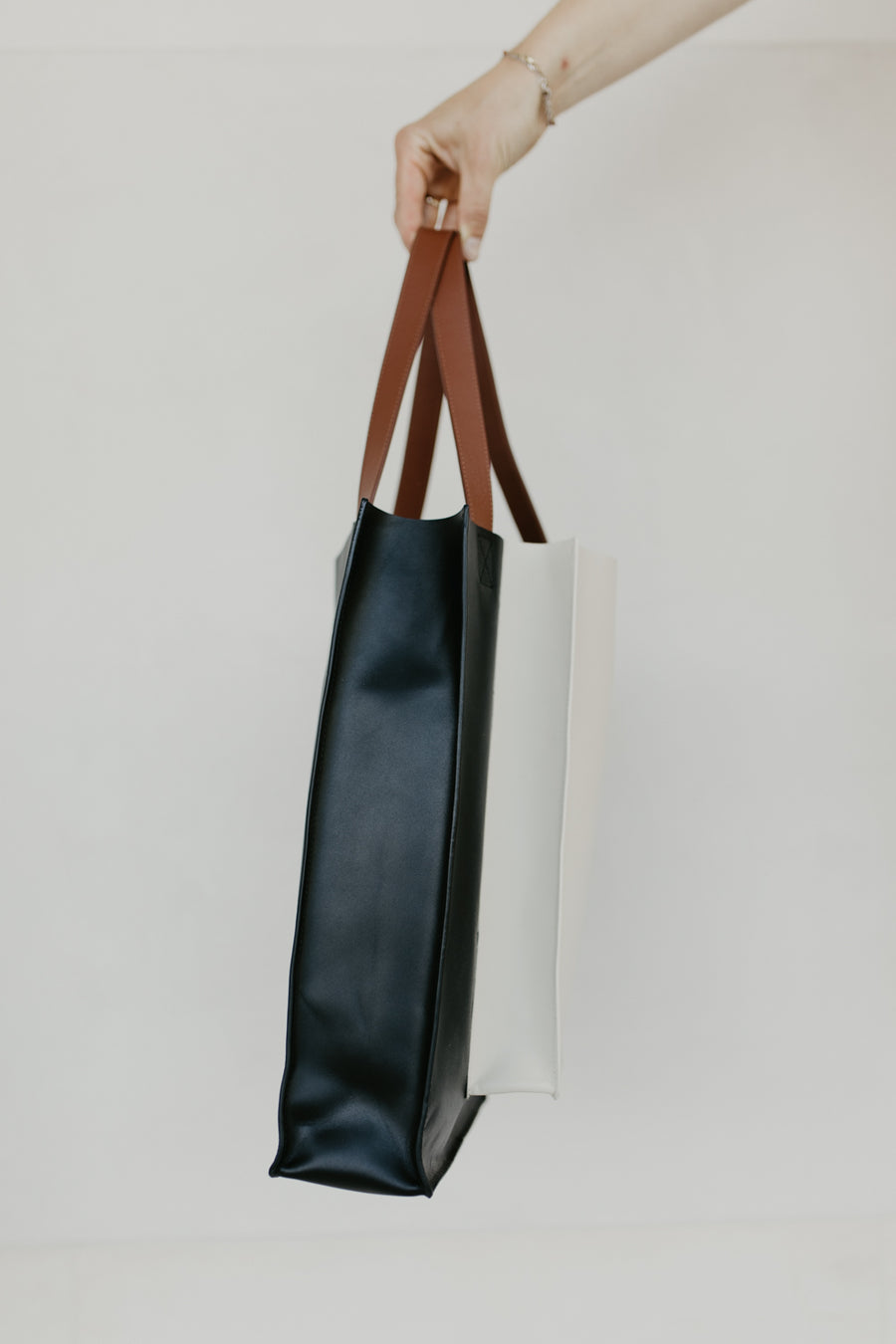 Double Shopper | Tricolor
